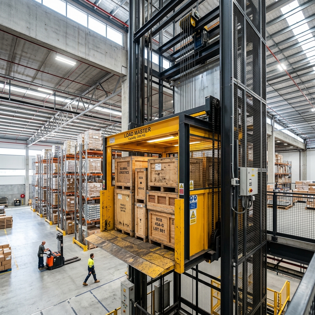 Pit Less Goods Lift SRE LIFTTECH